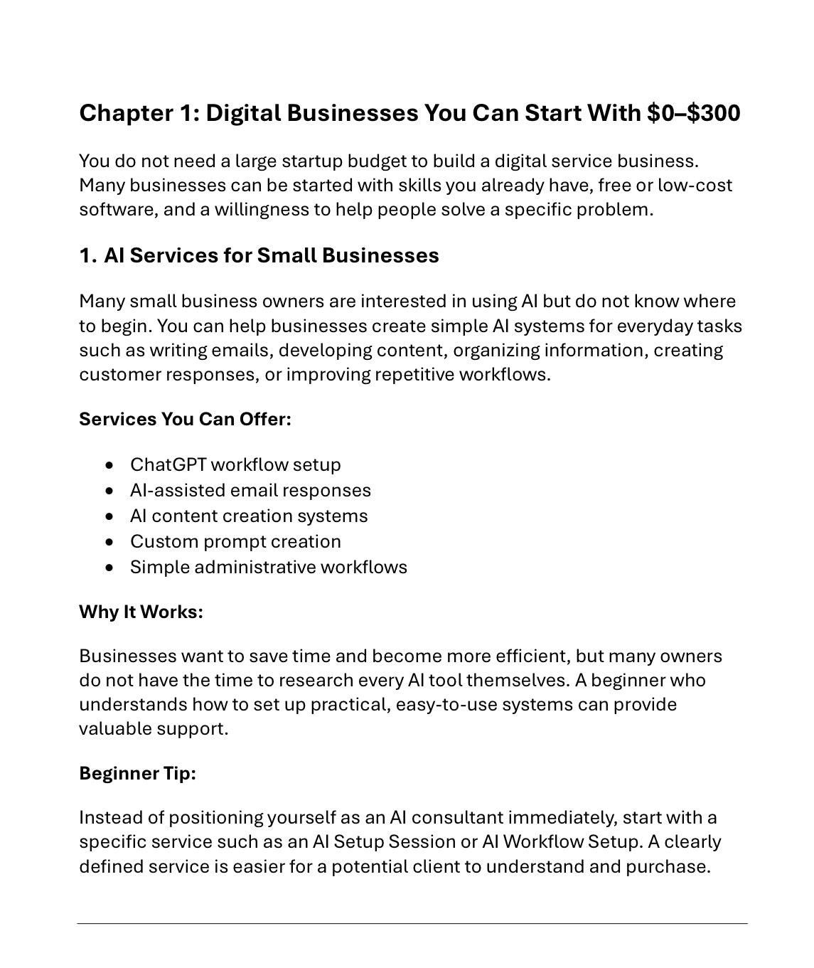 Business Ideas for Beginners