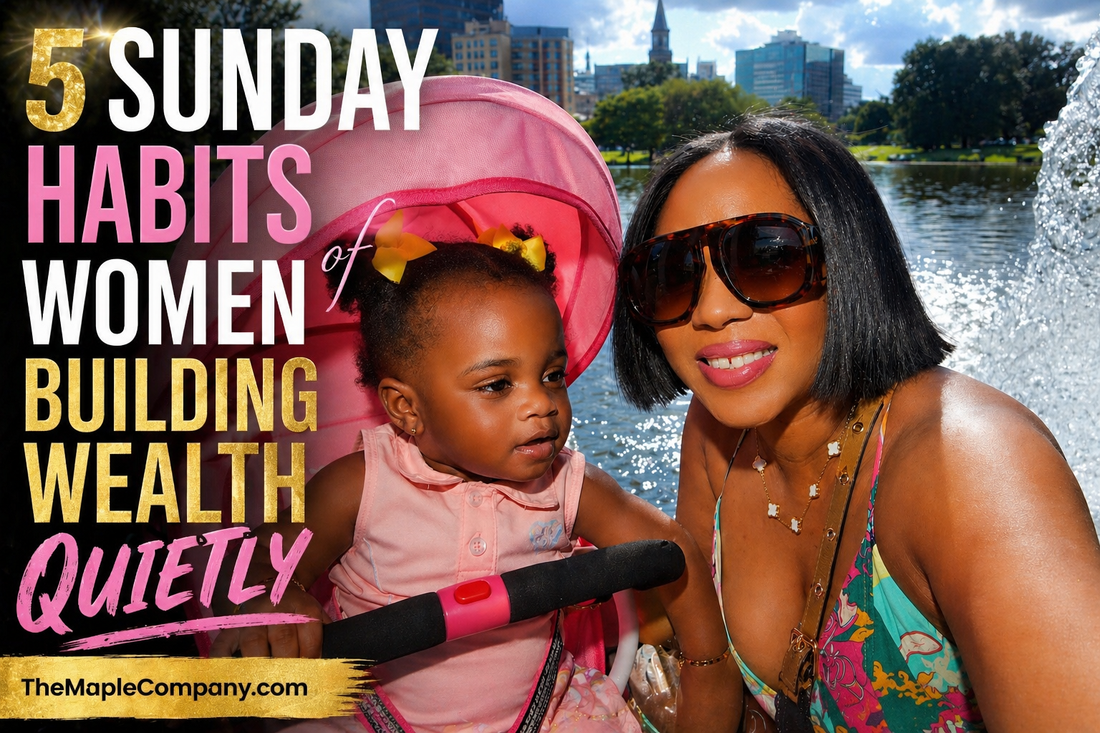 5 Sunday Habits of Women Building Wealth Quietly