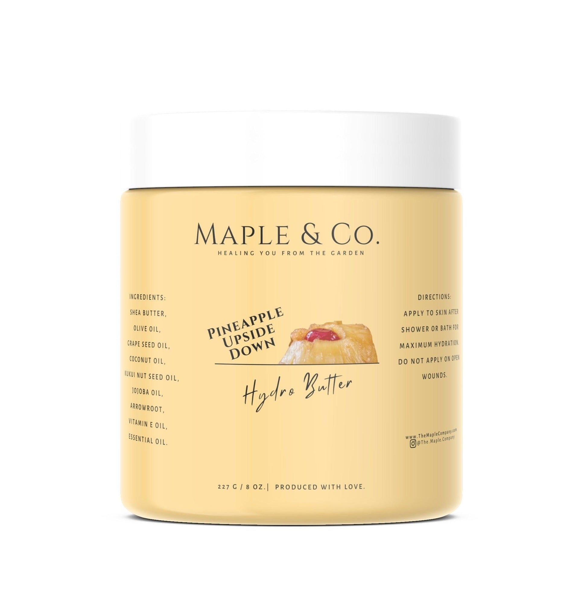 Pineapple Upside Down HydroButter - The Maple Company