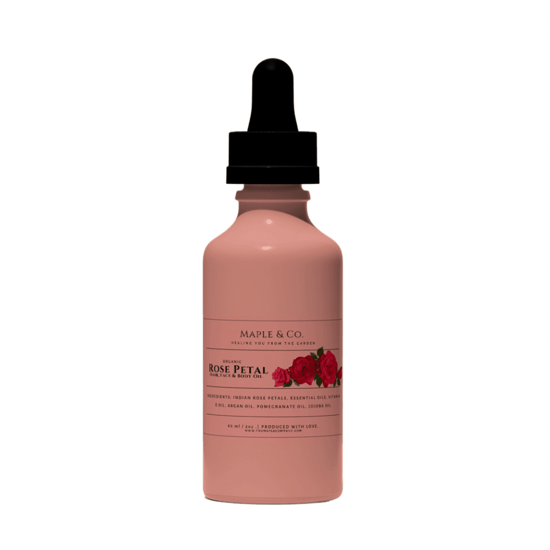 Rose Petal Herbal Oil - The Maple Company