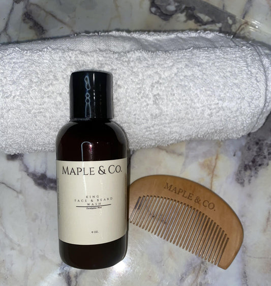 King Face & Beard Wash - The Maple Company